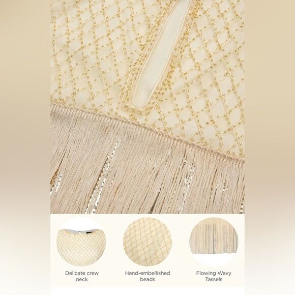 ✨ COMPLETE 1920s FLAPPER OUTFIT – WORN ONCE Perfect New years– $140 RETAIL SZ XL - Picture 5 of 16